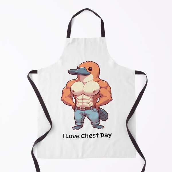 Item preview, I Love Chest Day Platypus Version designed and sold by LemuellTrends.