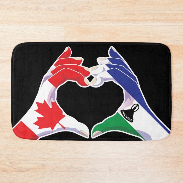 Item preview, Lesotho Lesothan Canada Canadian Love Heart Peace designed and sold by FlagX.