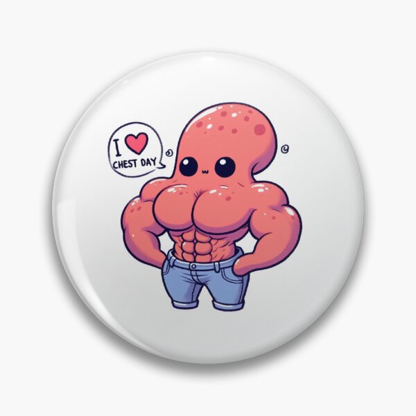 Item preview, I Love Chest Day Octopus Version designed and sold by LemuellTrends.