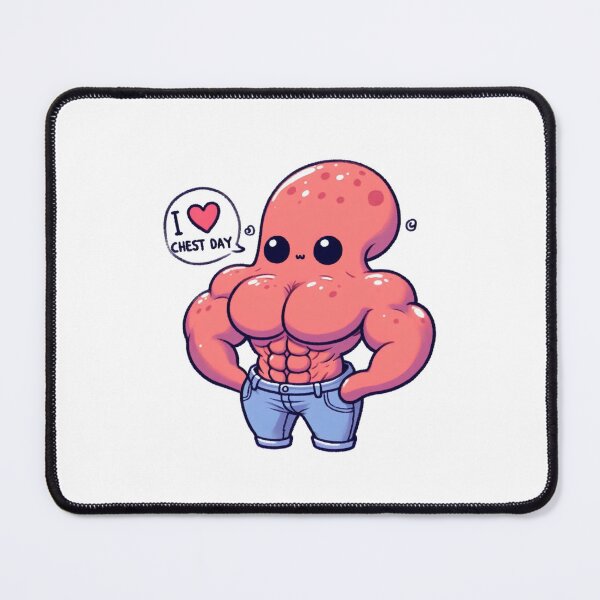 Item preview, I Love Chest Day Octopus Version designed and sold by LemuellTrends.