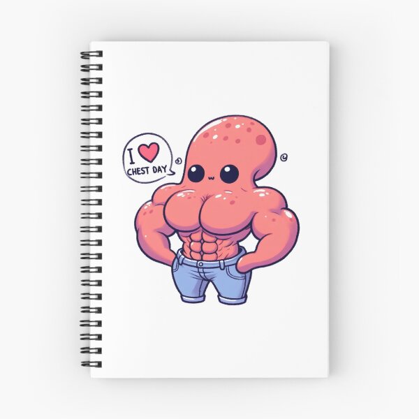 Item preview, I Love Chest Day Octopus Version designed and sold by LemuellTrends.