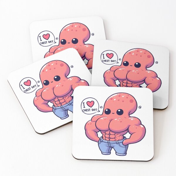 Item preview, I Love Chest Day Octopus Version designed and sold by LemuellTrends.