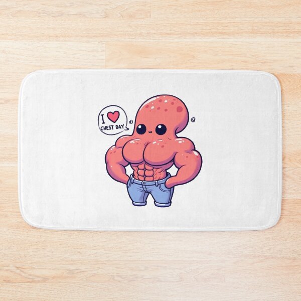 Item preview, I Love Chest Day Octopus Version designed and sold by LemuellTrends.