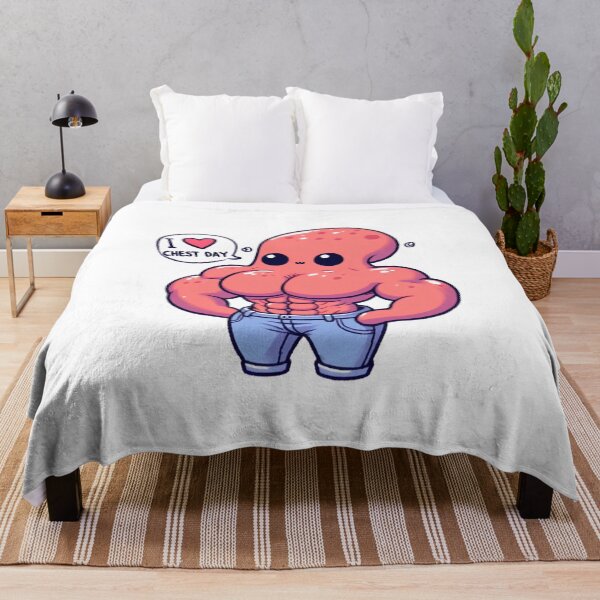 Item preview, I Love Chest Day Octopus Version designed and sold by LemuellTrends.