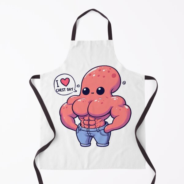 Item preview, I Love Chest Day Octopus Version designed and sold by LemuellTrends.