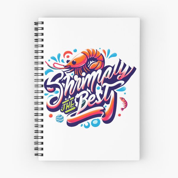Item preview, Shrimply The Best, typography designed and sold by maxmaj.