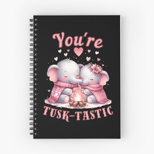 Item preview, You're Tusk-Tastic. elephant quote designed and sold by ElephantVibes.