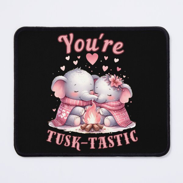 Item preview, You're Tusk-Tastic. elephant quote designed and sold by ElephantVibes.