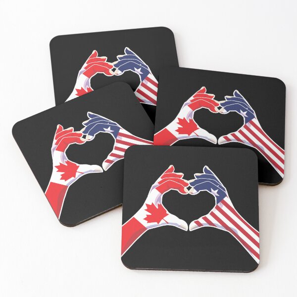 Item preview, Liberia Liberian Canada Canadian Love Heart Peace designed and sold by FlagX.