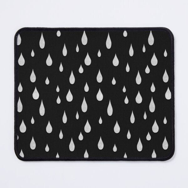 Item preview, Rain Drops Design (black & white) designed and sold by JadeRyder.