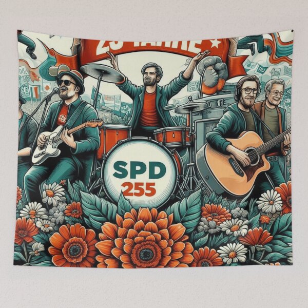 Item preview, 25 years of the SPD band designed and sold by PiE_bubbles2 ⭐️⭐️⭐️⭐️⭐️.