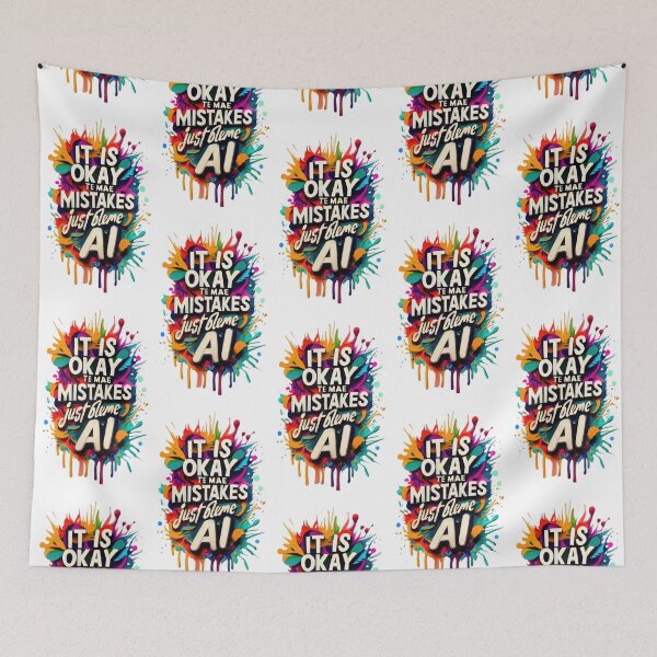 Item preview, to mare mistakes blame AI designed and sold by GFORCE_SHOP.