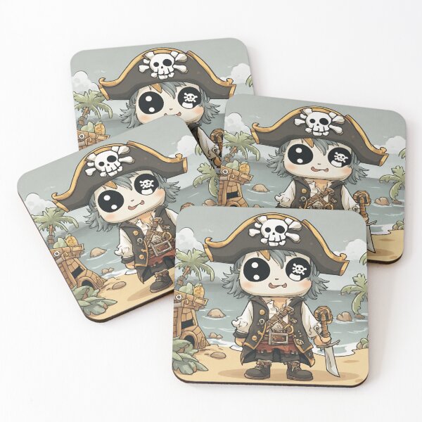 Item preview, Kawaii cute pirate designed and sold by GJ-Creations.