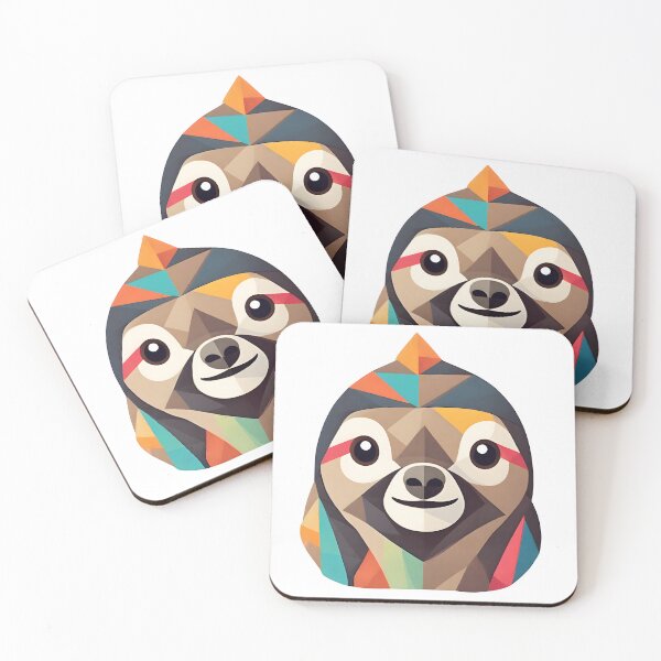 Item preview, Geometric Sloth designed and sold by Fashon1.