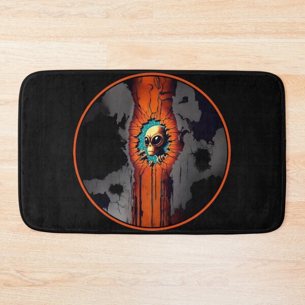 Item preview, Alien looks through the wall, Where is my key? designed and sold by Wallisart.