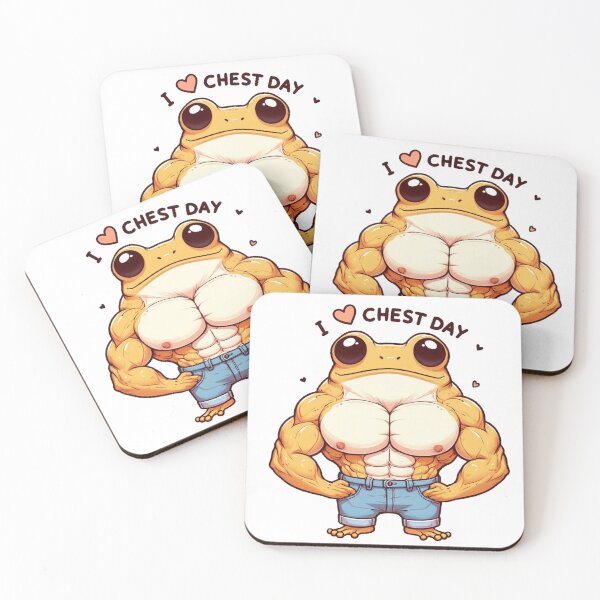 Item preview, I Love Chest Day Frog Version designed and sold by LemuellTrends.