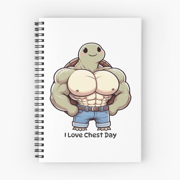 Item preview, I Love Chest Day Turtle Version designed and sold by LemuellTrends.