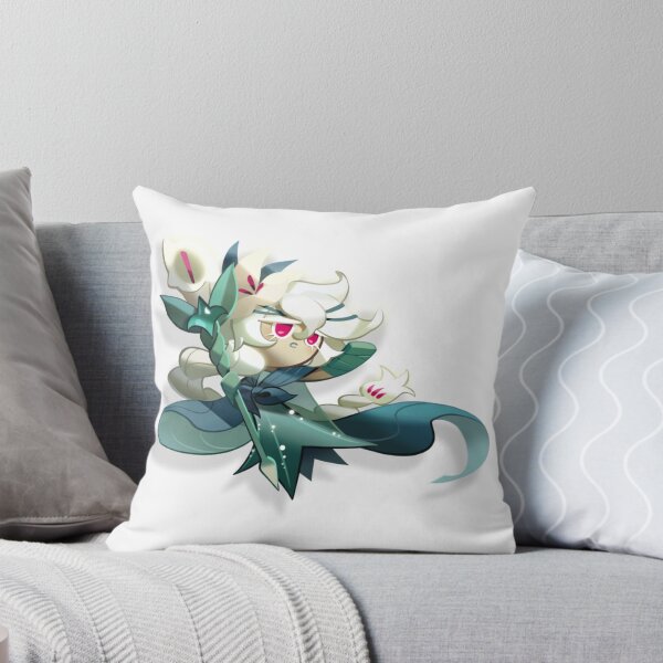 Item preview, White Lily Cookie Sticker designed and sold by Dinosaur Bee.