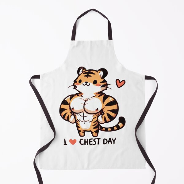 Item preview, I Love Chest Day Tiger Version designed and sold by LemuellTrends.