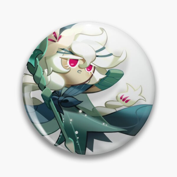 Item preview, White Lily Cookie Sticker designed and sold by Dinosaur Bee.