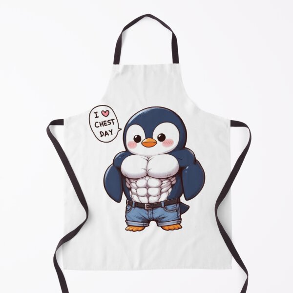 Item preview, I Love Chest Day Pinguin Version designed and sold by LemuellTrends.