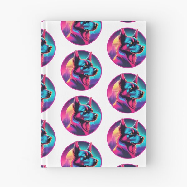 Item preview, Synthwave Dog  designed and sold by CharmStudio.