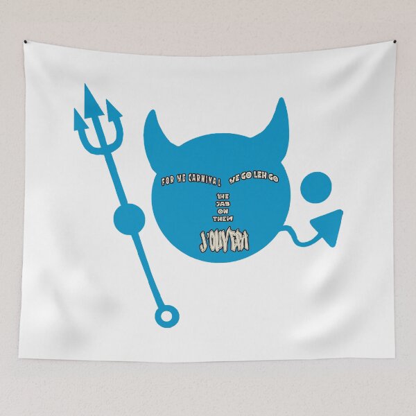 Item preview, Blue Devil For Trini Carnival designed and sold by BRIAN  PIERRE-ALEXANDER.