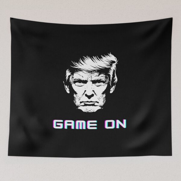 Item preview, Black and white minimalist style - Trump 2024 -Game on designed and sold by UmagineArts.