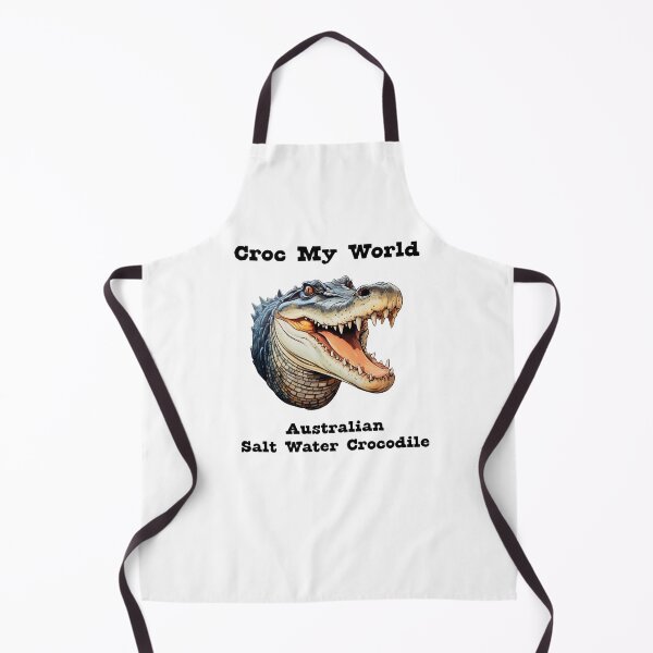 Item preview, Salt Water Crocodile Pun designed and sold by DinoKate.