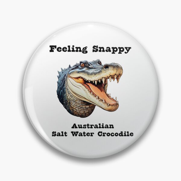 Item preview, Salt Water Crocodile  designed and sold by DinoKate.