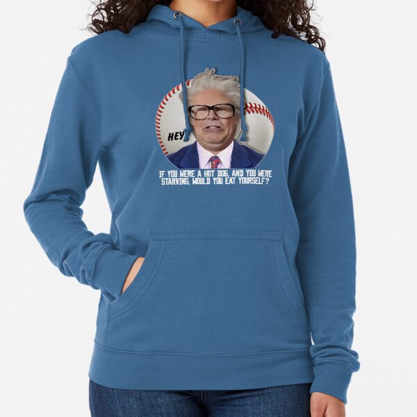 HARRY CARAY -- Hot Dog Lightweight Hoodie