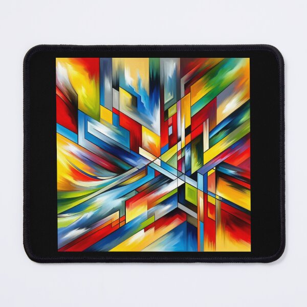 Item preview, Vibrant Abstract Geometric Art designed and sold by BestArtByArvind.
