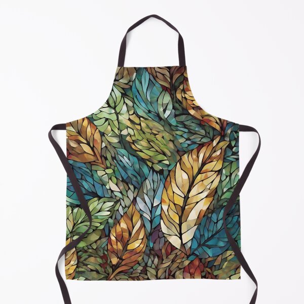 Item preview, Stained Glass Leaf Pattern designed and sold by TheArtOfPat.