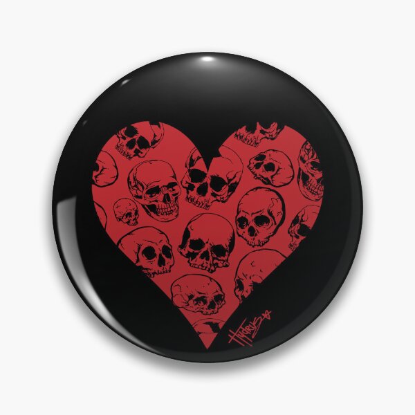 Item preview, Copy of ©_hydrus Skulls & Hearts designed and sold by hydruspoetry.