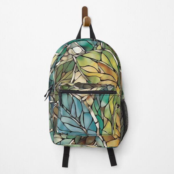 Item preview, Stained Glass Leaf Pattern designed and sold by TheArtOfPat.