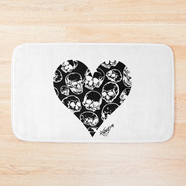 Item preview, ©_hydrus Skulls and Hearts designed and sold by hydruspoetry.