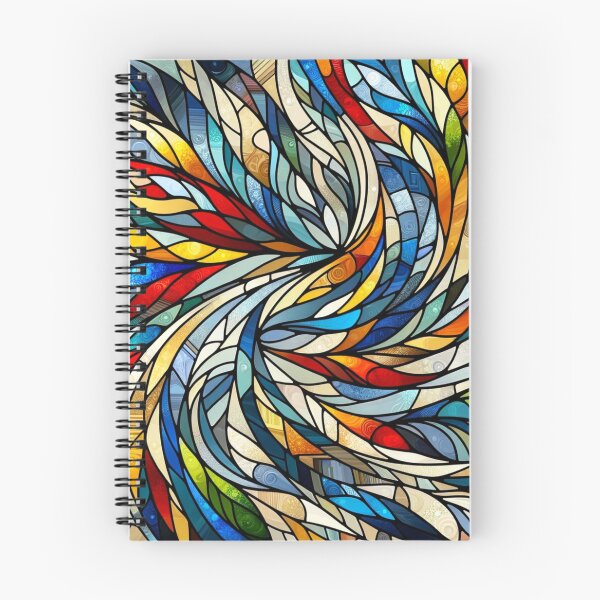 Item preview, Vibrant Swirl Mosaic Artwork designed and sold by YegMark.