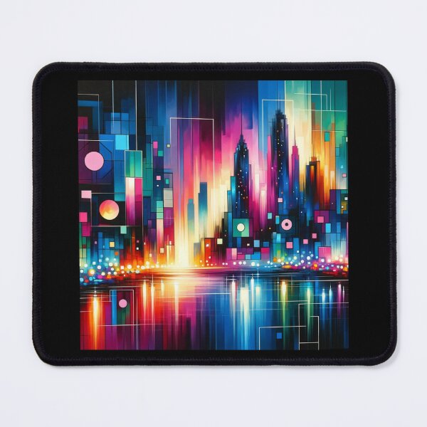 Item preview, Urban Skyline Abstract Art designed and sold by BestArtByArvind.