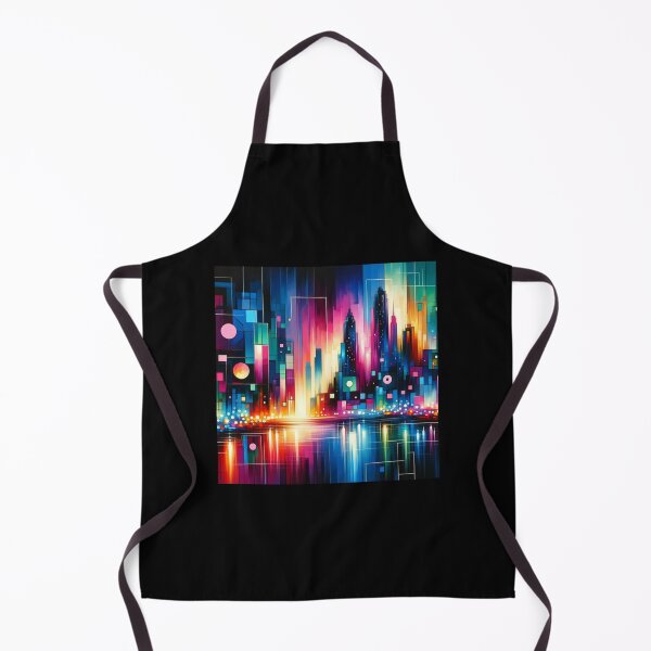 Item preview, Urban Skyline Abstract Art designed and sold by BestArtByArvind.