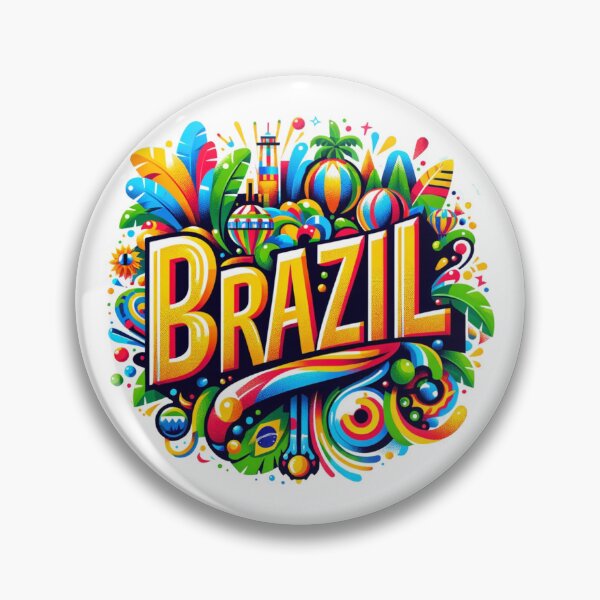 Item preview, Carnival of Colors Brazil Illustration designed and sold by YegMark.