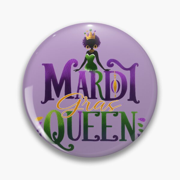 Item preview, Mardi Gras Queen designed and sold by ArtMeetsPizza.