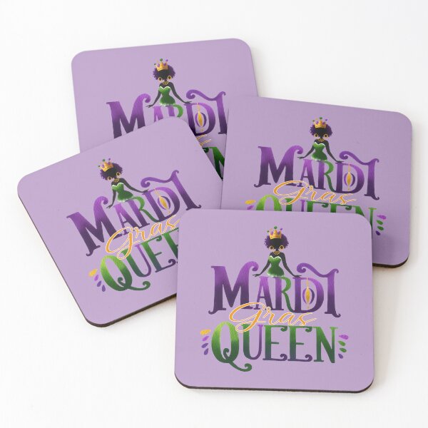 Item preview, Mardi Gras Queen designed and sold by ArtMeetsPizza.