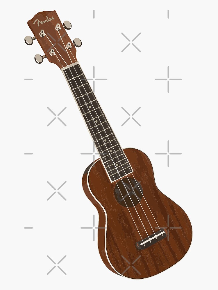 "Ukulele" Sticker for Sale by carlysias Redbubble