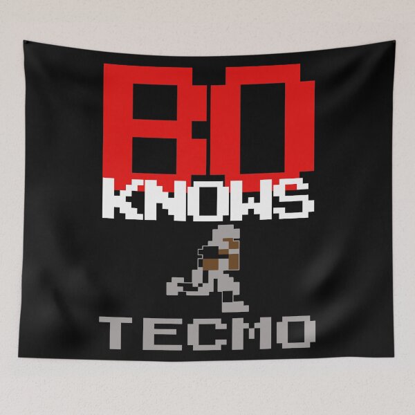 Item preview, Bo Knows Tecmo designed and sold by ourkid.