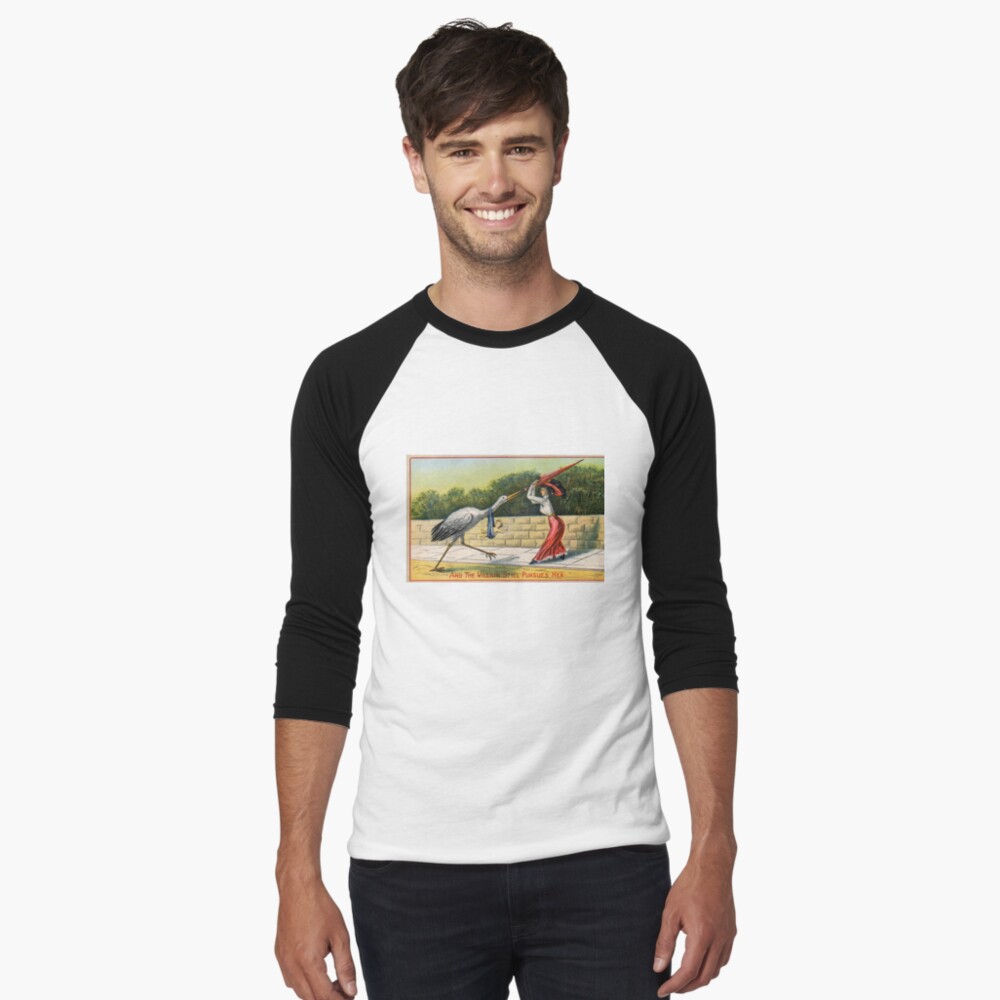 Item preview, Baseball ¾ Sleeve T-Shirt designed and sold by brueri.