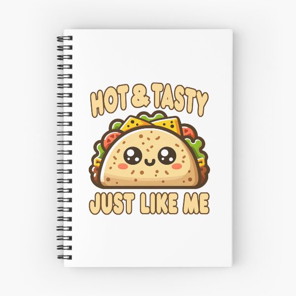 Item preview, Funny Taco Pun Hot And Tasty Just Like Me Adult Humor Mexican Food Saying  designed and sold by Bad Kitty Designz.