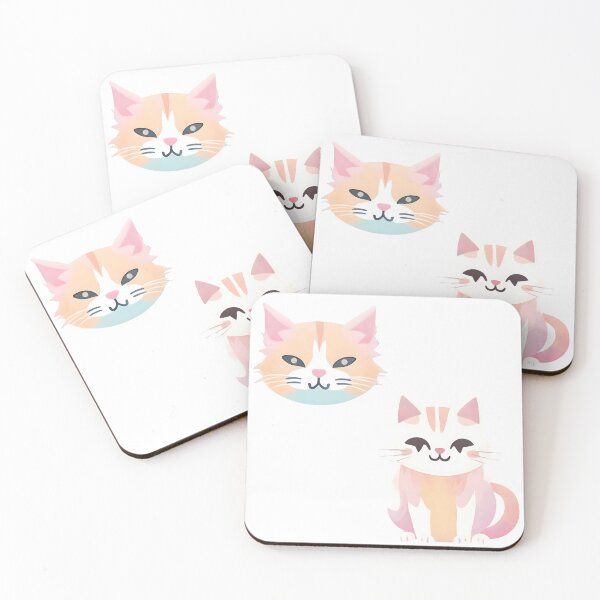 Item preview, Pastel Cats Duo designed and sold by Fashon1.