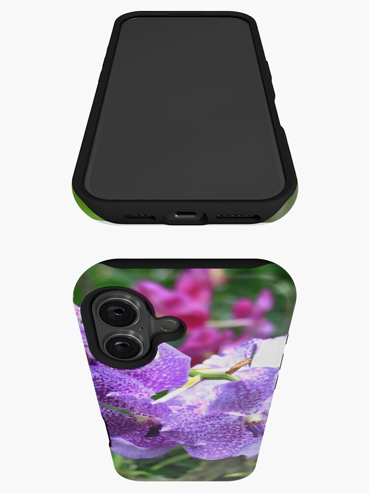 Thumbnail 3 of 4, iPhone Case, Princess Mikasa Blue Orchid designed and sold by TanyaOwens.