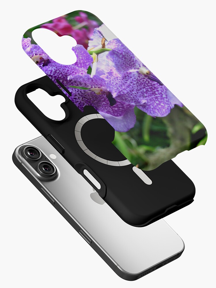 Thumbnail 2 of 4, iPhone Case, Princess Mikasa Blue Orchid designed and sold by TanyaOwens.