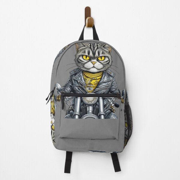 Item preview, Cool Biker Cat designed and sold by AnalajiaDesigns.